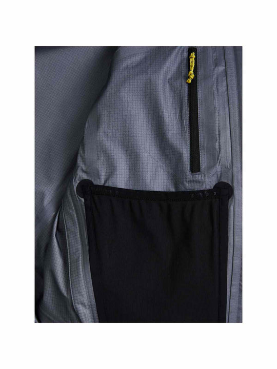 Kurtka Peak Performance M Vislight Gore-Tex Pro Jacket - szary/ciemny szary/limonkowy - Adventure Sports
