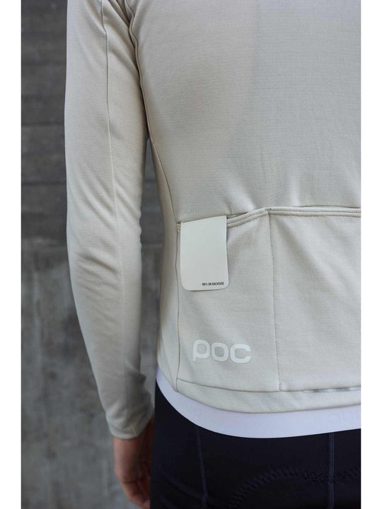Bluza rowerowa POC M’s Thermal Lite LS Jersey beżowy - Koszulka - Adventure Sports
