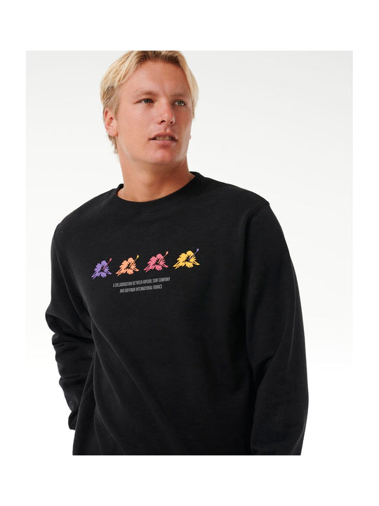 Bluza RIP CURL Surf Revival Hoffman Crew czarny - Adventure Sports
