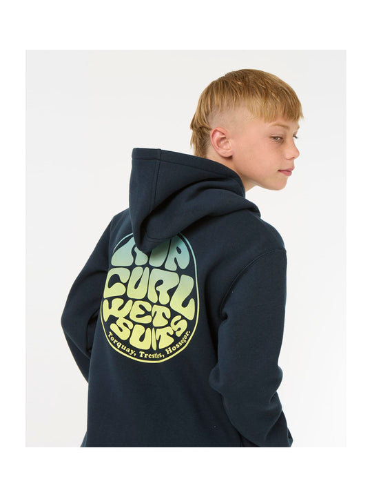 Bluza dziecięca RIP CURL Wetsuit Icon Hood-Kid granatowa
