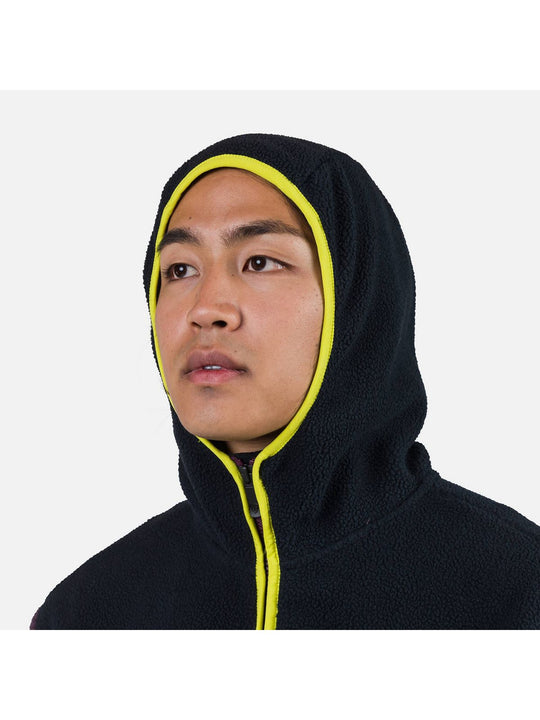 Bluza polarowa męska Rossignol Alltrack Fleece fioletowa - Adventure Sports
