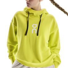 Bluza damska z kapturem ON RUNNING Club Hoodie żółty
