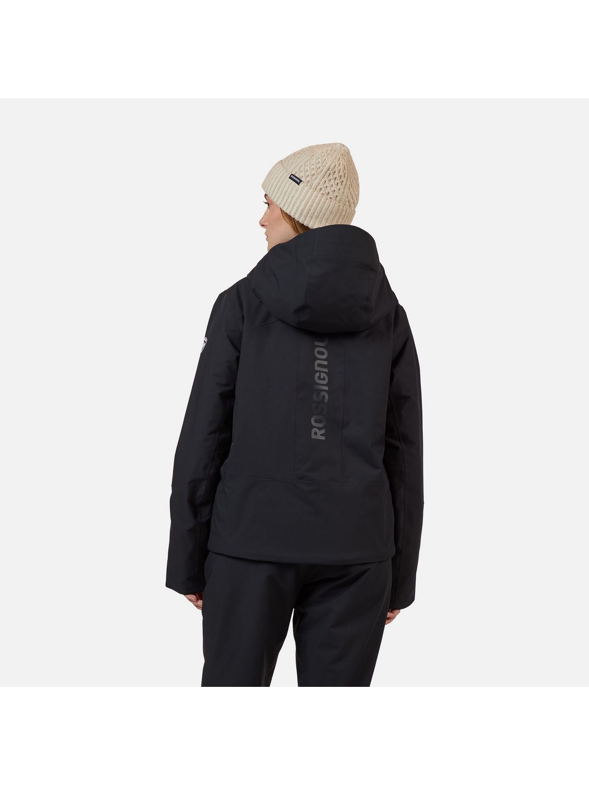 Kurtka narciarska damska ROSSIGNOL W ROCHRUN INSULATED JKT czarna