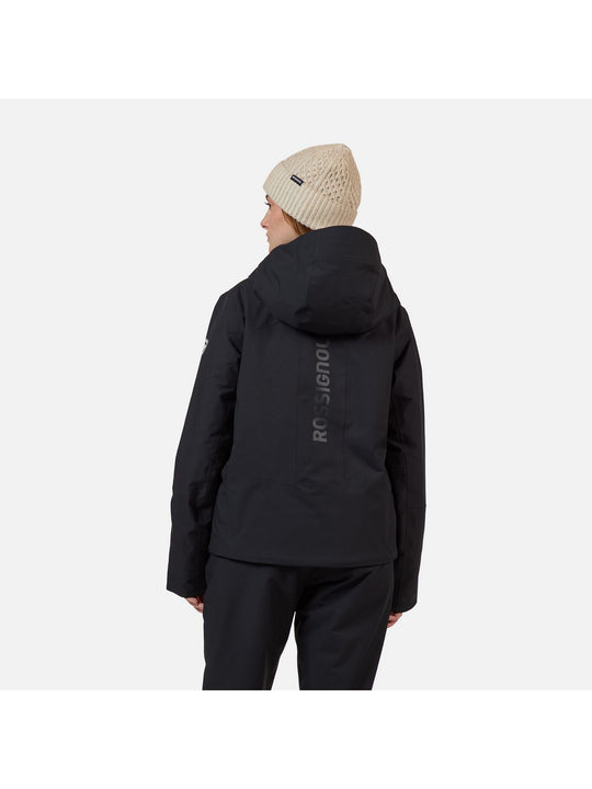 Kurtka narciarska damska ROSSIGNOL W ROCHRUN INSULATED JKT czarna
