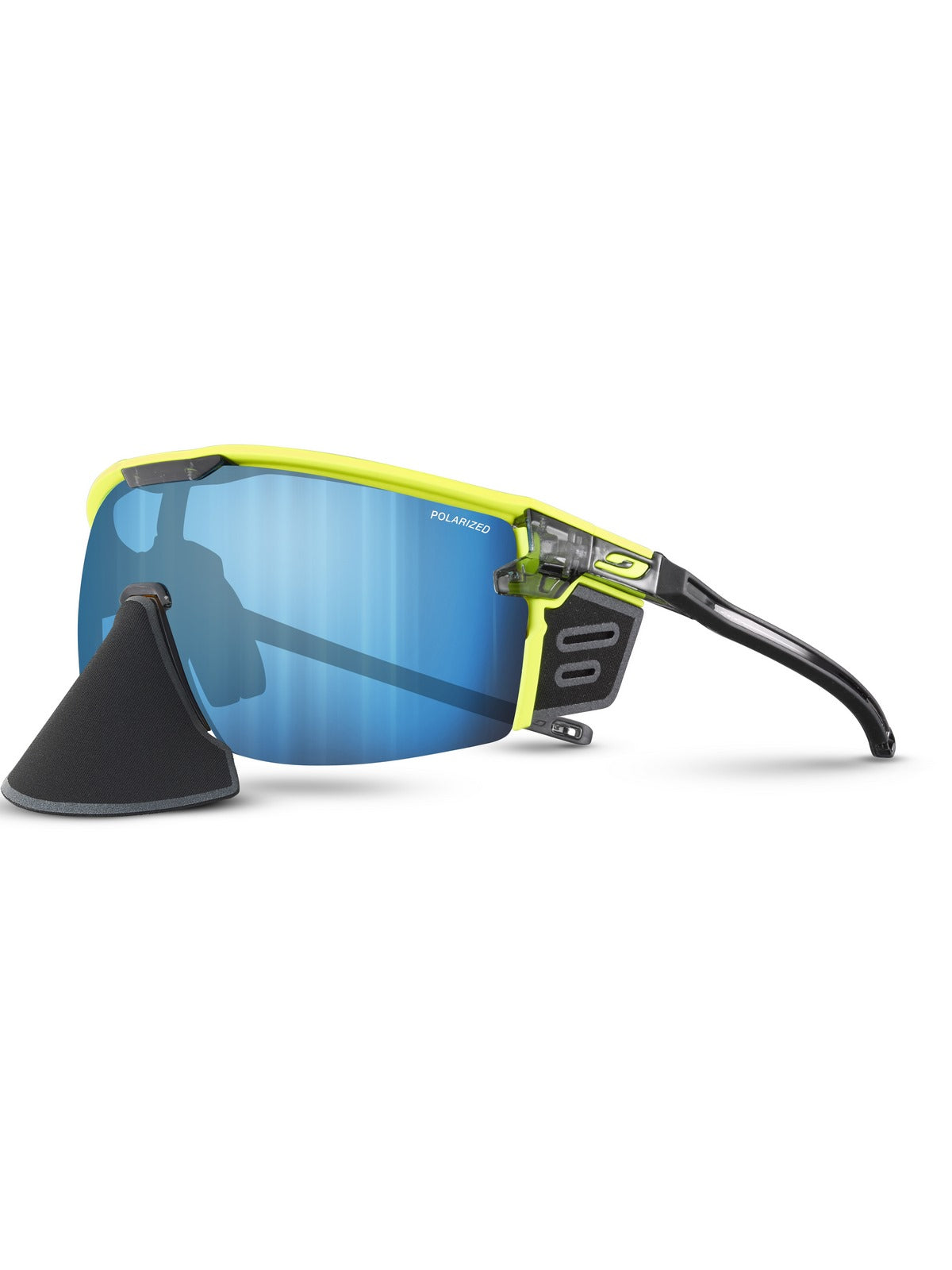 Okulary polaryzacyjne Julbo Ultimate Cover | Spectron Glare Control HD cat 4 - czarno żłóty - L - Adventure Sports