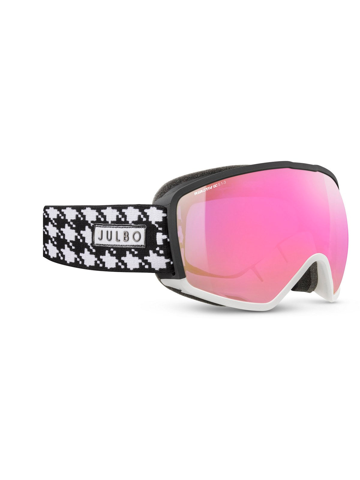 Gogle narciarskie JULBO HIT czarno białe fotochrom Cat 1-3 Glare Control