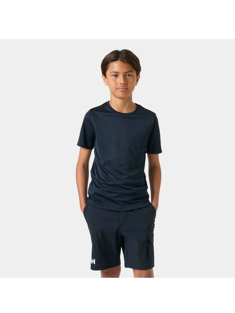 Koszulka dziecięca HELLY HANSEN Jr Hh Tech T-Shirt granatowa