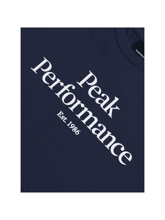 T-Shirt Peak Performance Jr Original Tee niebieski - Koszulka - Adventure Sports
