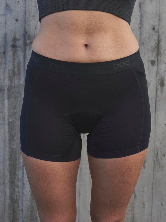 Bokserki rowerowe damskie POC W's RE-CYCLE Boxer - czarny
