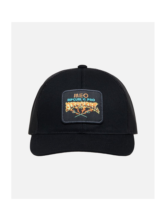 Czapka z daszkiem RIP CURL Meo Rc Portugal 25 Trucker czarny - TU - Adventure Sports
