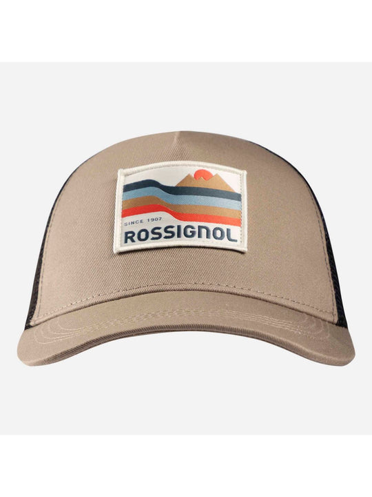 Czapka z daszkiem ROSSIGNOL Waterfall Mesh Cap beżowa - TU - Adventure Sports
