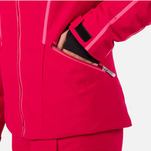 Kurtka narciarska damska Rossignol W Flat Jkt czerwony - Adventure Sports
