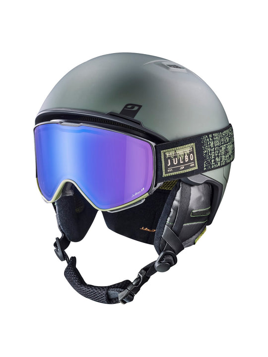 Gogle narciarskie JULBO QUICKSHIFT czarno zielony fotochrom Cat 1-3 hi-contrast - TU - Adventure Sports
