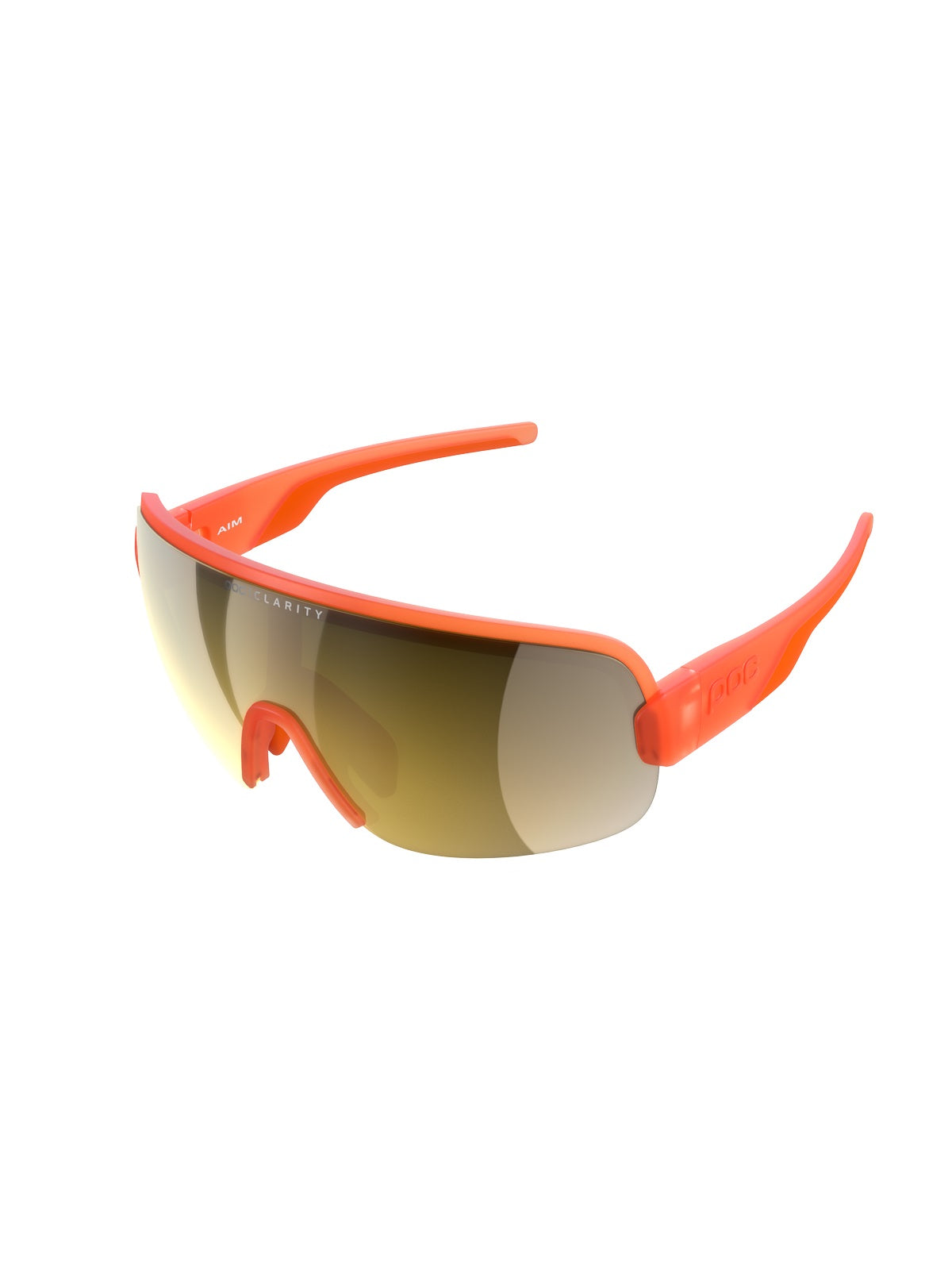 Okulary rowerowe POC Aim pomarańczowy Clarity Road/Partly Sunny Gold Cat. 2
