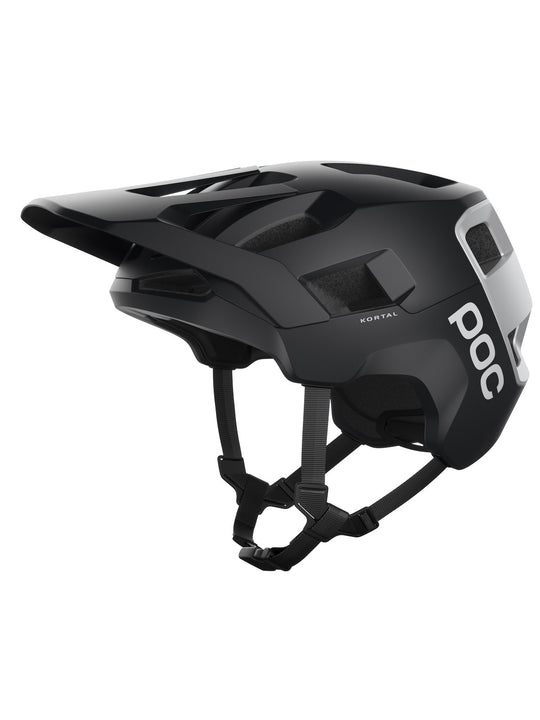 Kask rowerowy POC Kortal czarno srebrny mat - Adventure Sports
