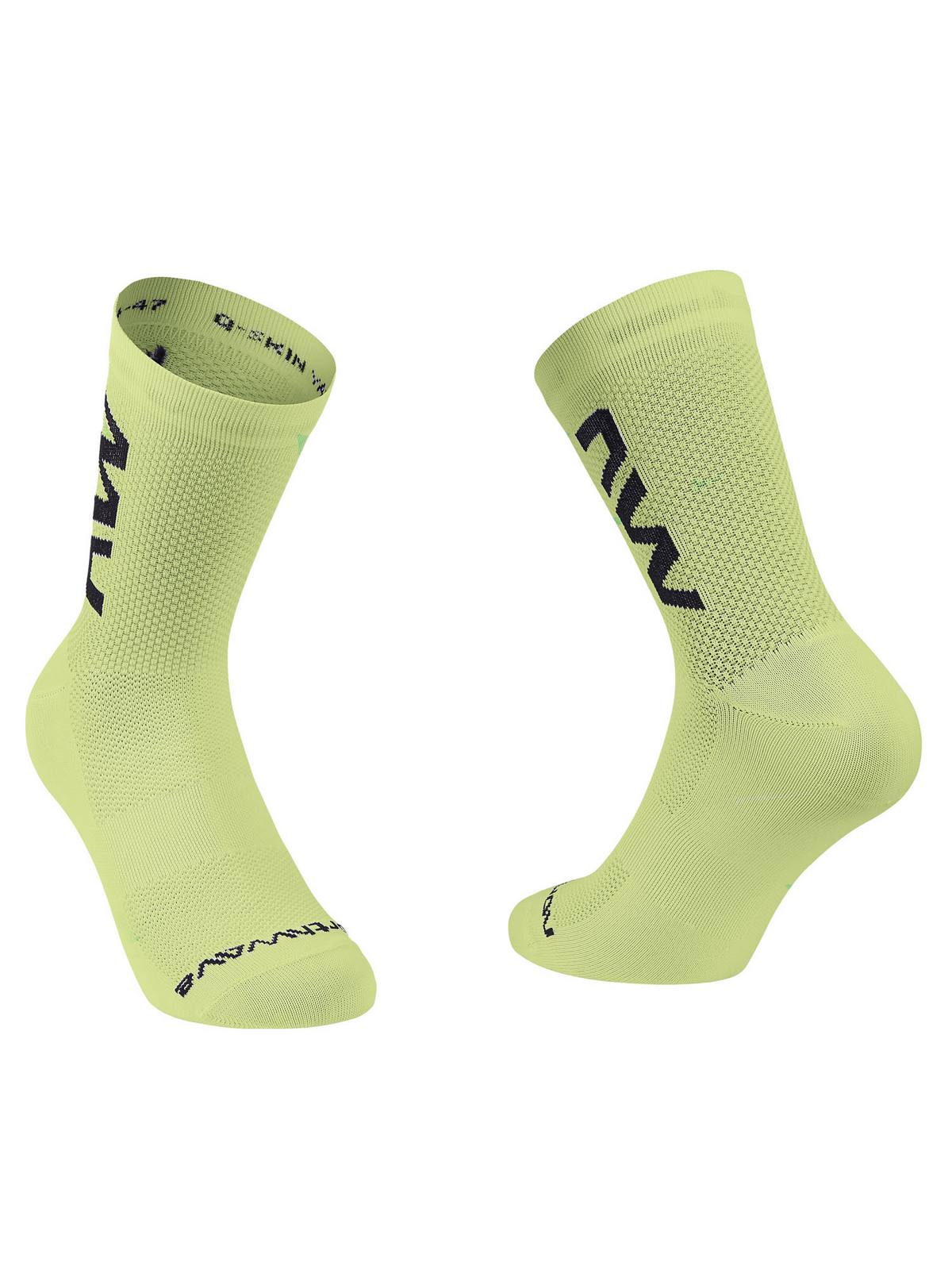Skarpety rowerowe NORTHWAVE Extreme Air Mid Sock żółty - Adventure Sports