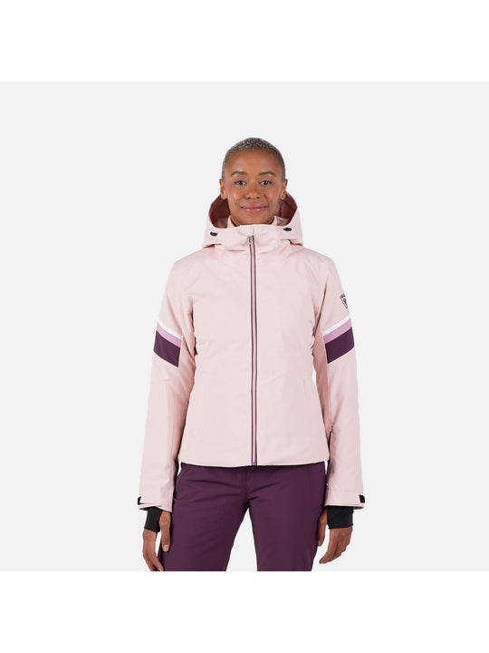 Kurtka narciarska damska Rossignol W Strawpile Jkt różowy - Adventure Sports
