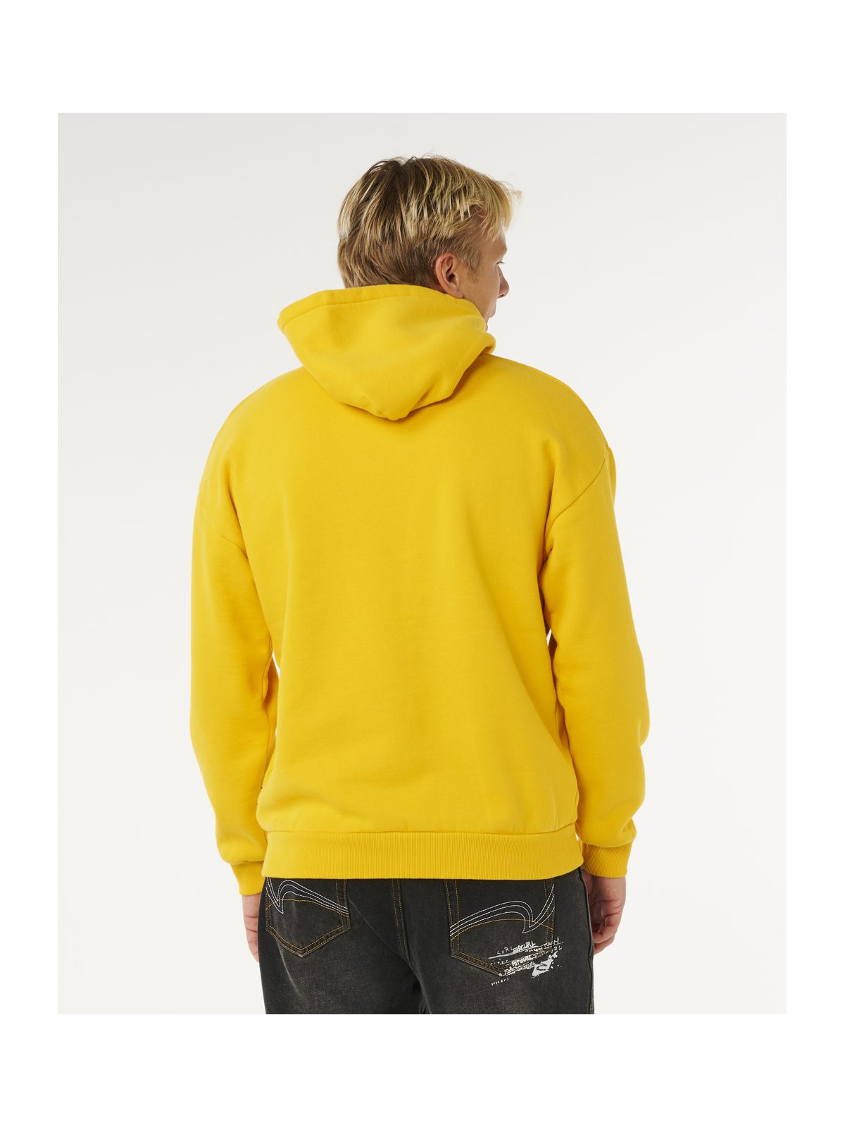 Bluza męska RIP CURL Medina Inner Visions Hood żółta