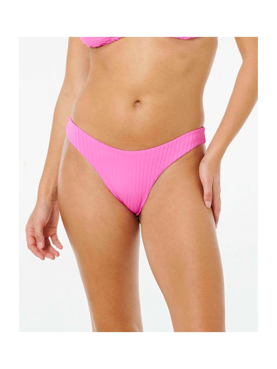 Dół od bikini damski RIP CURL Premium Surf Hi Leg Skimpy różowe
