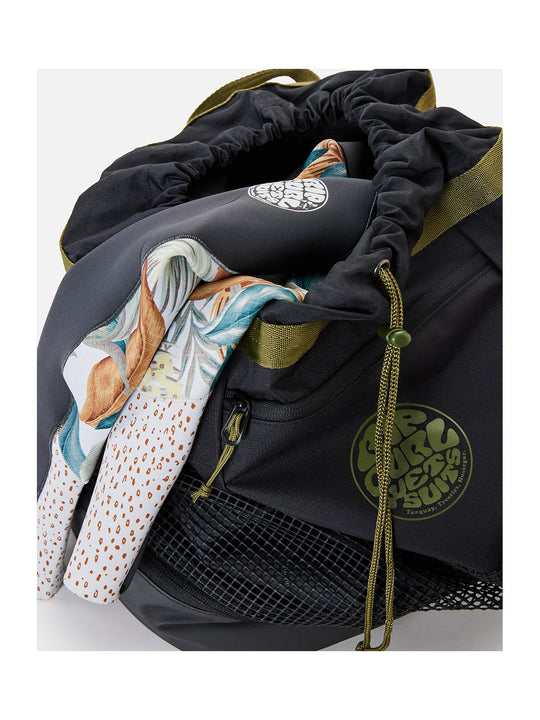 Plecak na plażę RIP CURL Surf Series 50L Burrito Pack czarny - TU - Torba - Adventure Sports
