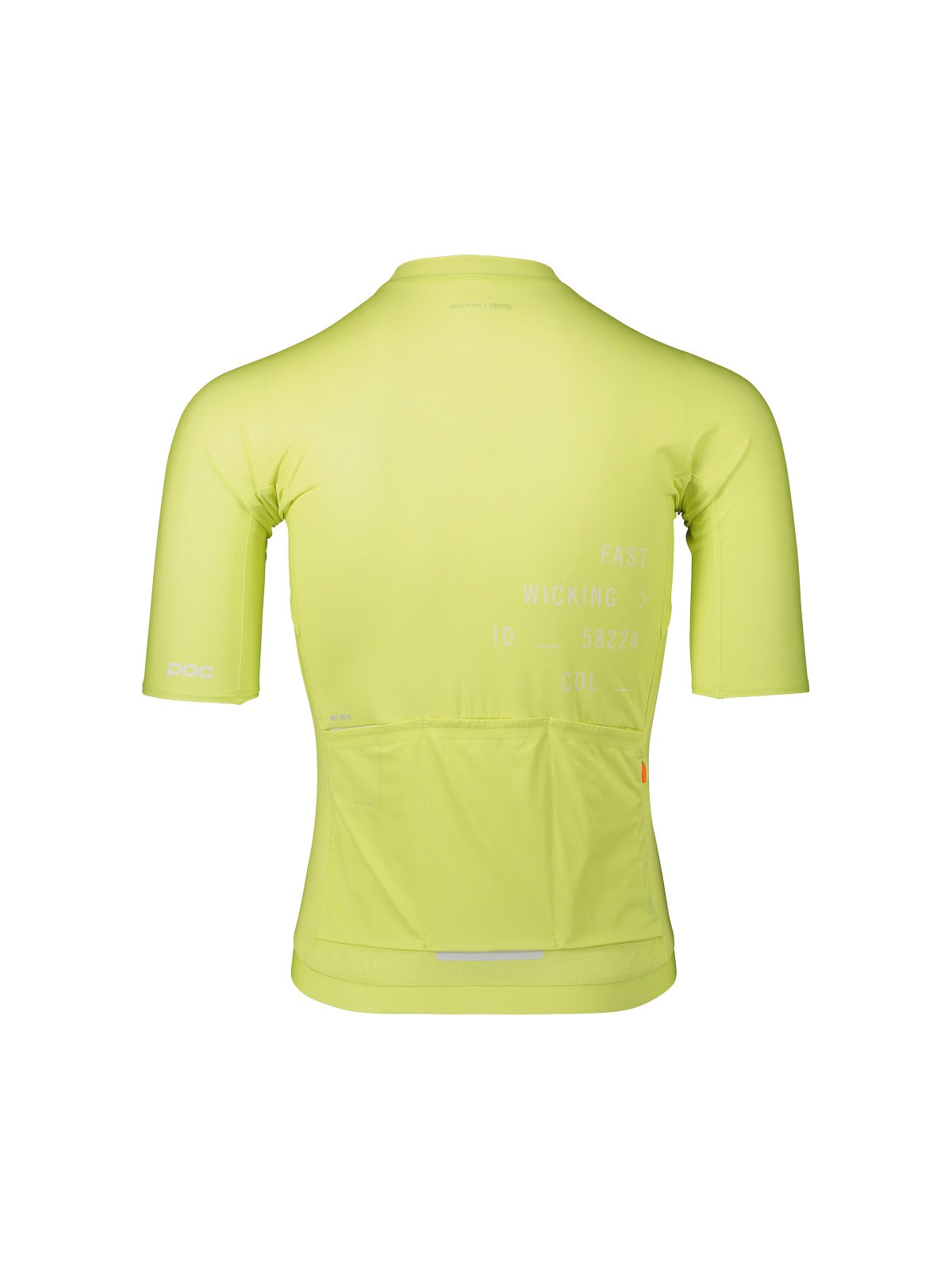 Koszulka rowerowa POC M’s PRISTINE PRINT Jersey - żółty - Adventure Sports