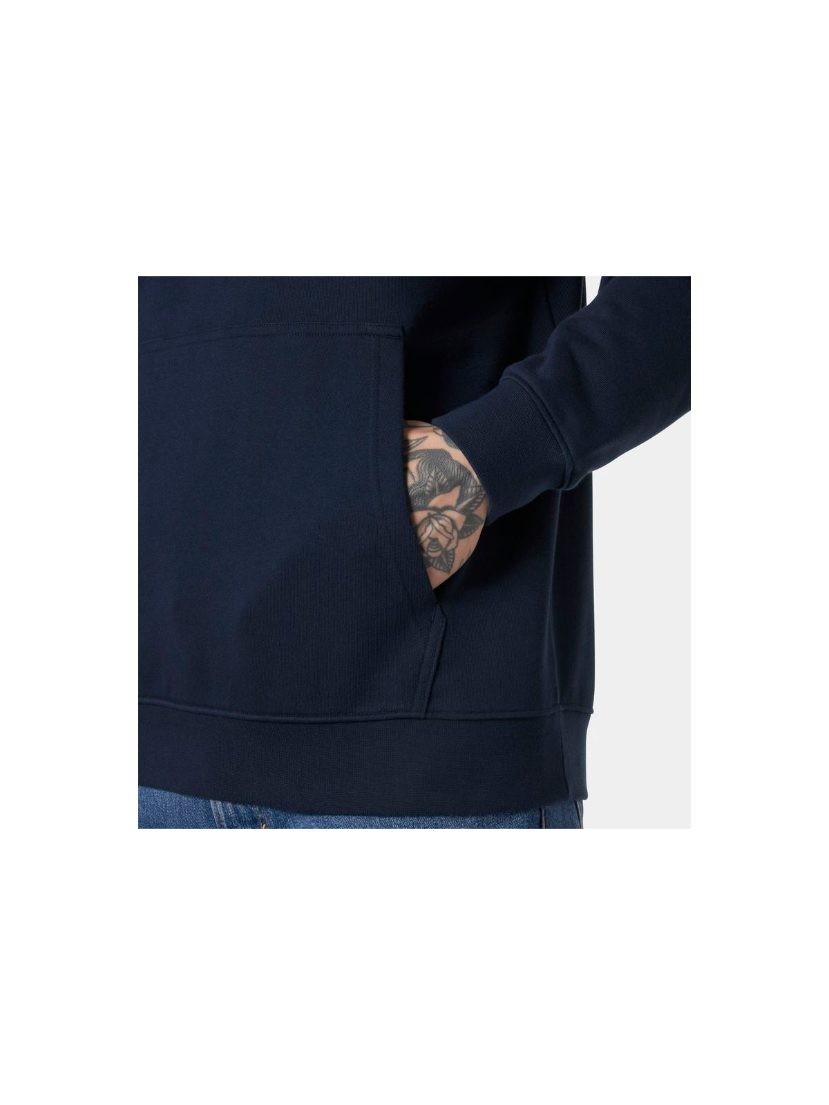 Bluza męska HELLY HANSEN CORE GRAPHIC SWEAT H granatowa - Adventure Sports