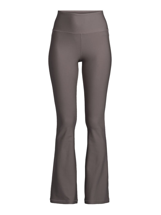 Spodnie damskie CASALL Flare High Waist Pant kolor szary
