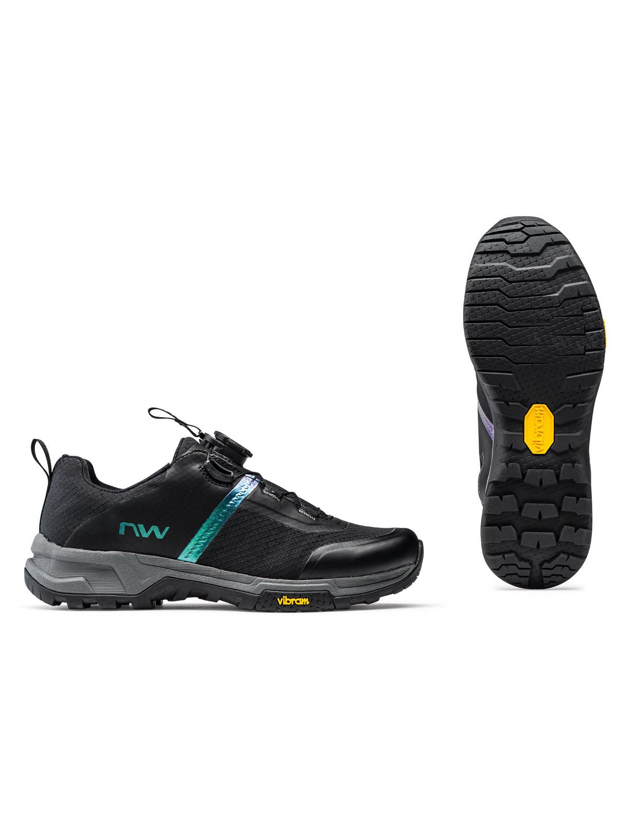 Buty rowerowe damskie NORTHWAVE Crossland Plus Wmn czarny - Adventure Sports