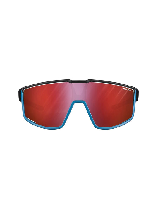 Okulary fotochromowe Julbo Fury - czarny/niebieski | Reactiv High Contrast cat 0-3 - M - Adventure Sports
