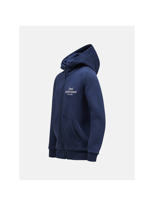 adventuresports bluza-peak-performance-original-zip-hood-junior-niebieski-g79981010-2n3 tyl

