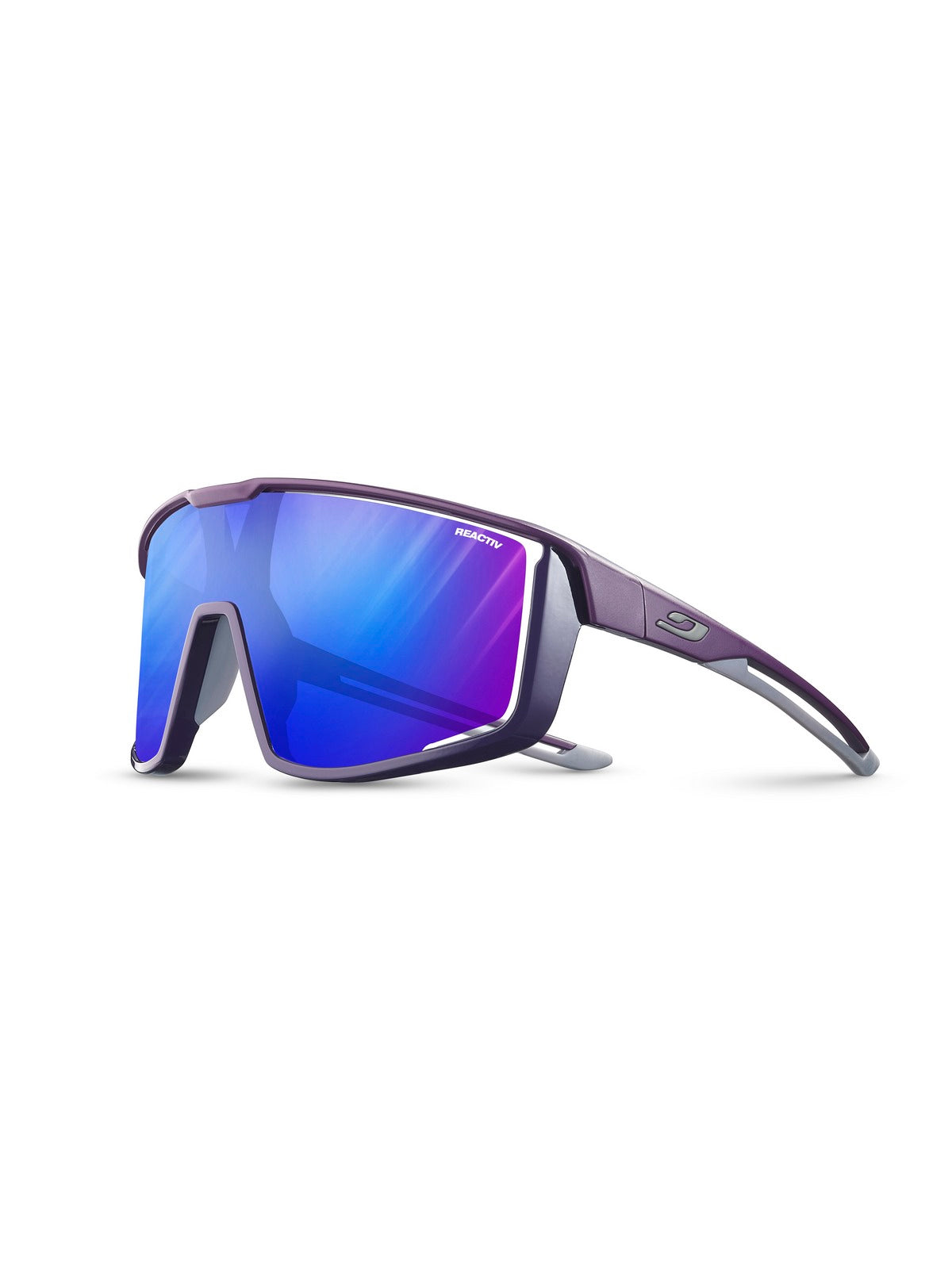 Okulary fotochromowe Julbo Fury - fioletowy/szary | Reactiv High Contrast cat 1-3 - M - Adventure Sports