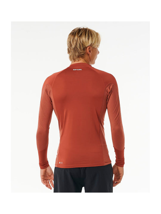 Lycra RIP CURL Waves Upf Perf L/S czerwony
