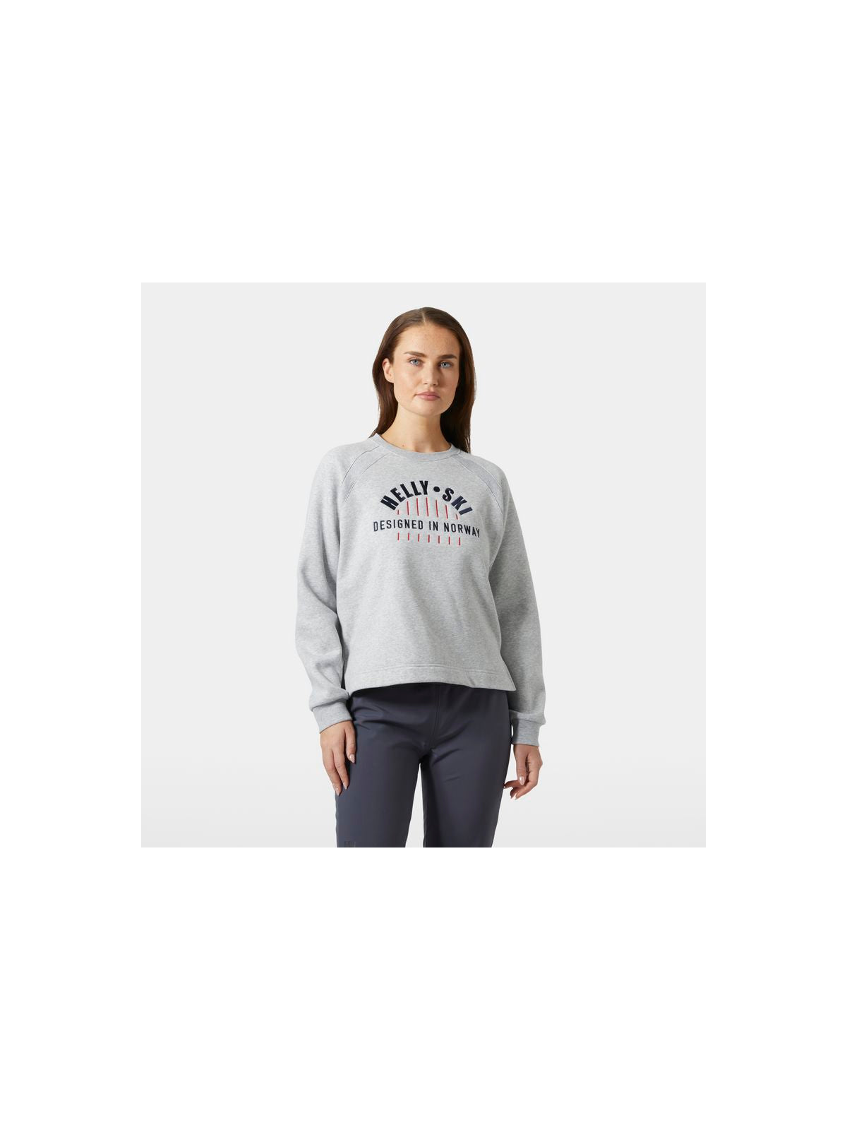 Bluza damska HELLY HANSEN W Bliss Sweater kolor szary