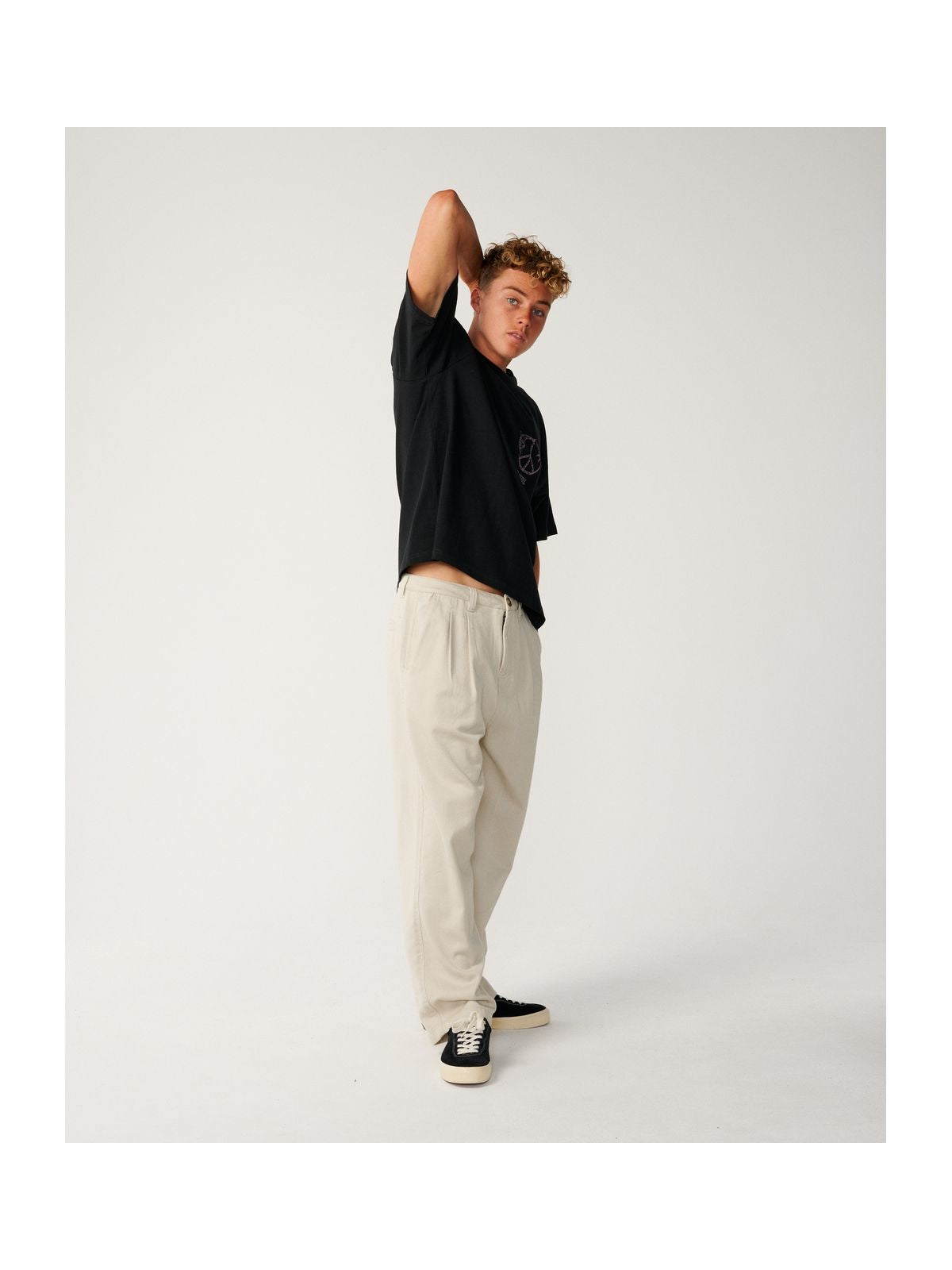 Spodnie męskie RIP CURL Disorder Twill Pants szare