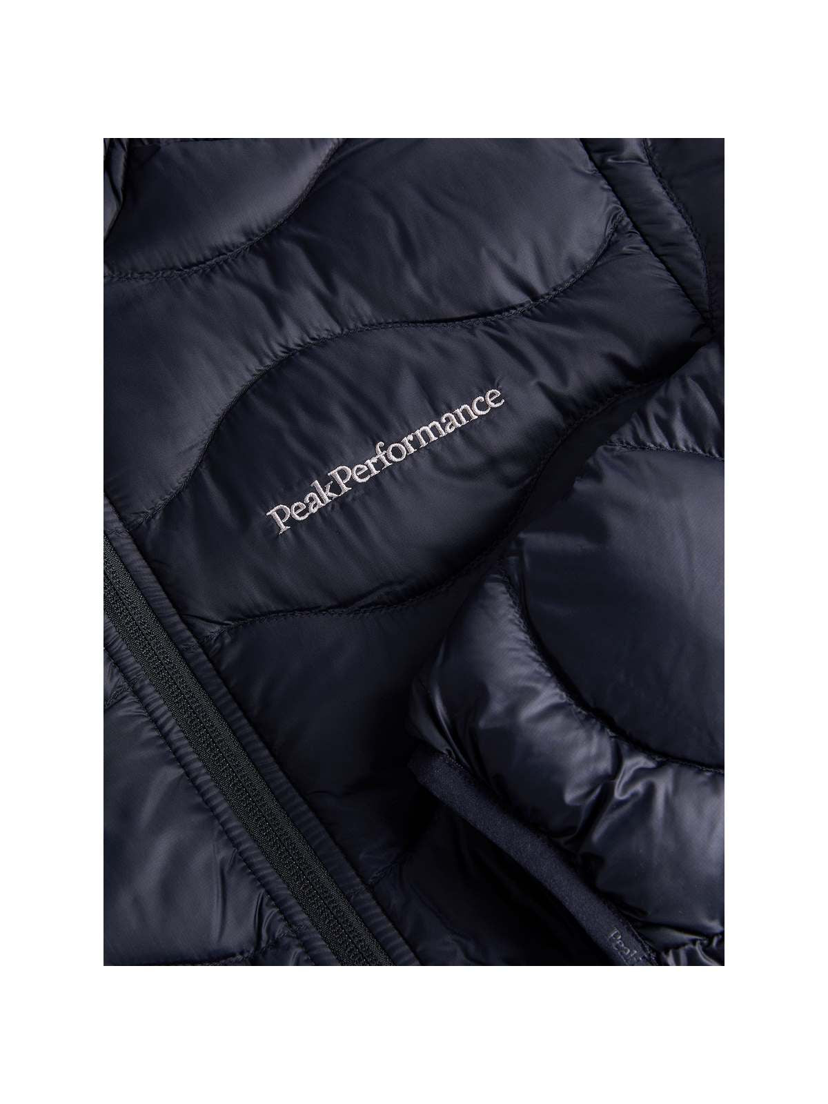 Kurtka puchowa Peak Performance M Helium Down Hood Jacket czarny - Adventure Sports