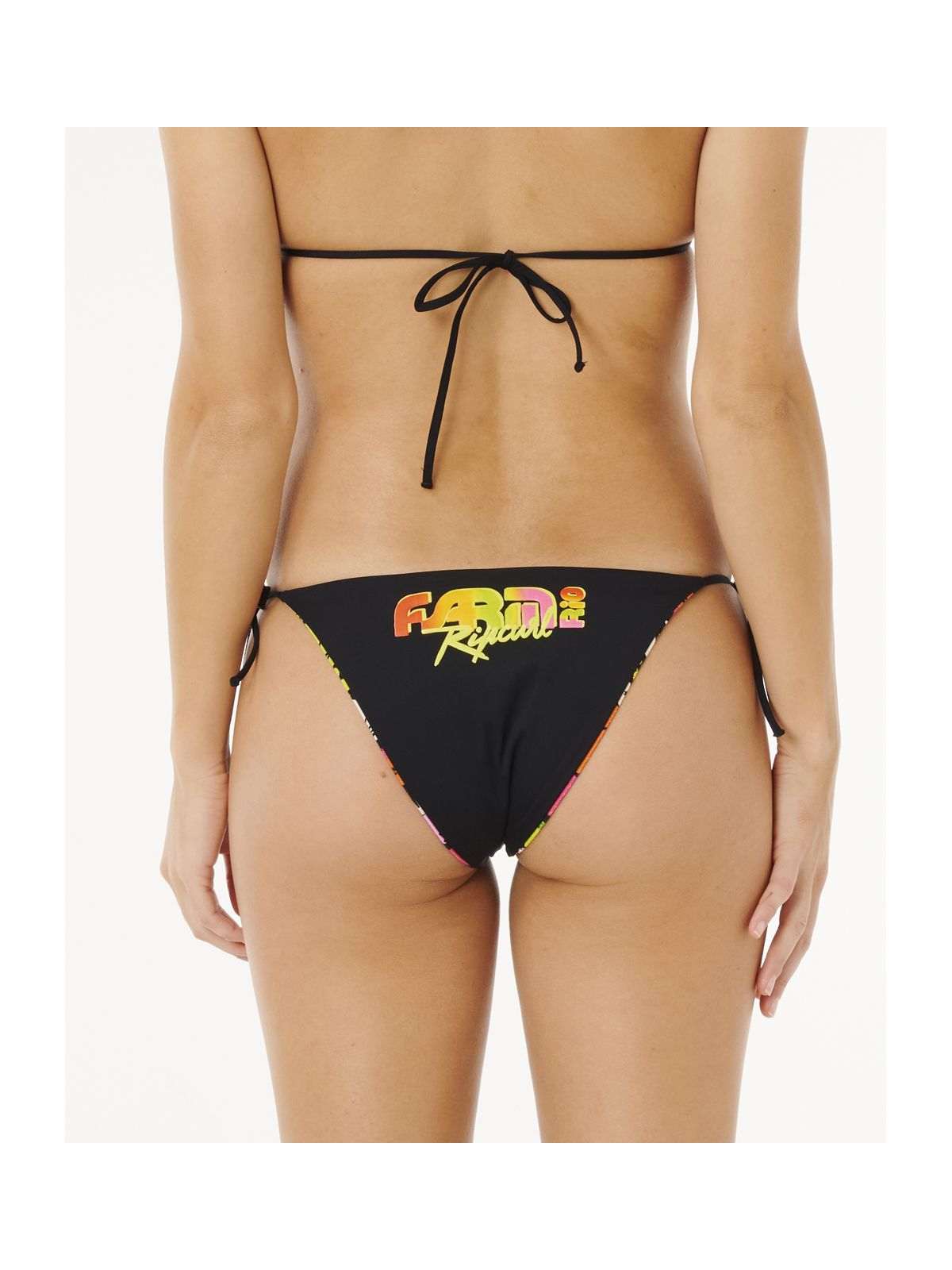 Dół od bikini damski RIP CURL Carioca Revo Tie Side Cheeky multikolor