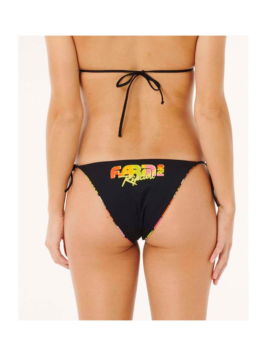 Dół od bikini damski RIP CURL Carioca Revo Tie Side Cheeky multikolor
