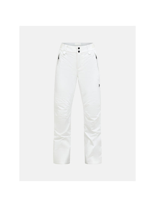 Spodnie narciarskie damskie PEAK PERFORMANCE Anima HIPE 2L Insulated Shell Pants białe
