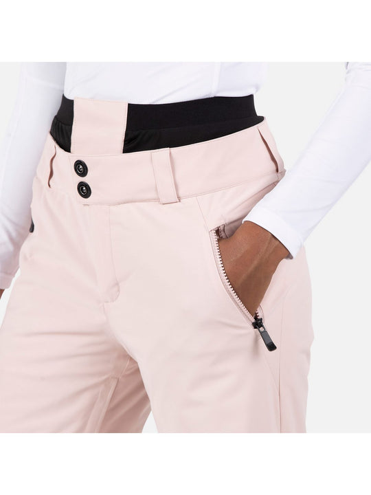 Spodnie na narty damskie Rossignol W Relax Pant różowy - narciarskie - Adventure Sports
