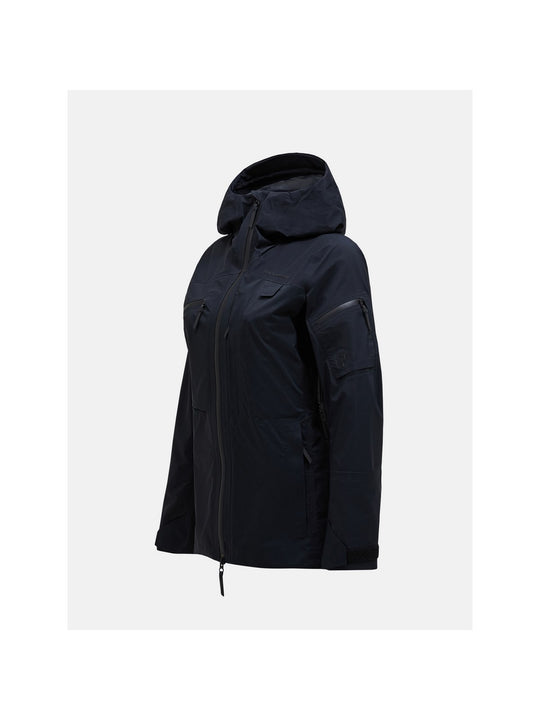 Kurtka narciarska damska Peak Performance W Alpine Gore czarny - Adventure Sports
