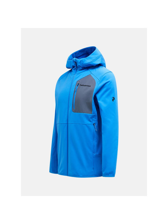 Bluza PEAK PERFORMANCE M Utility Light Zip Hood niebieski

