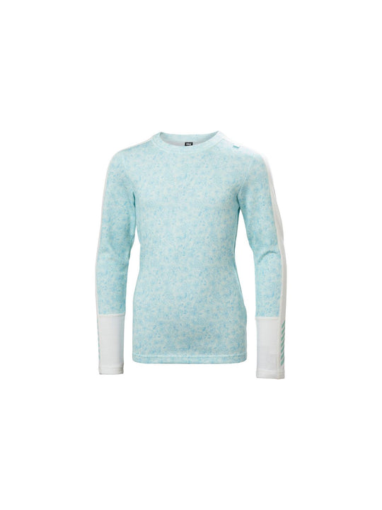 Bielizna dziecięca HELLY HANSEN Jr Graphic Lifa Merino Set kolor niebieski
