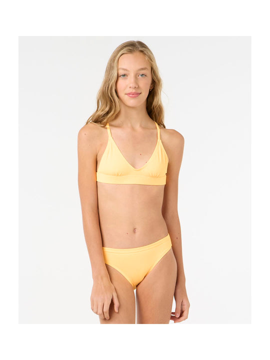 Kostium Kąpielowy RIP CURL Peachy Bikini -Girl - pomarańczowy
