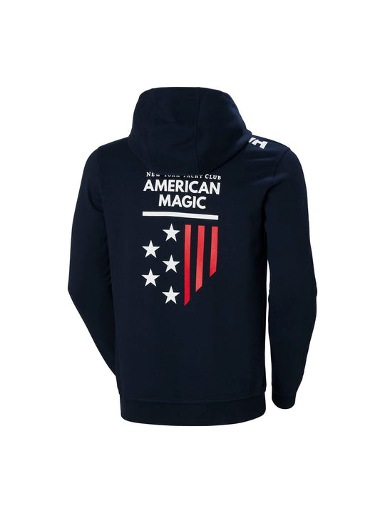Bluza HELLY HANSEN Am Cotton Hoodie granatowy - Adventure Sports
