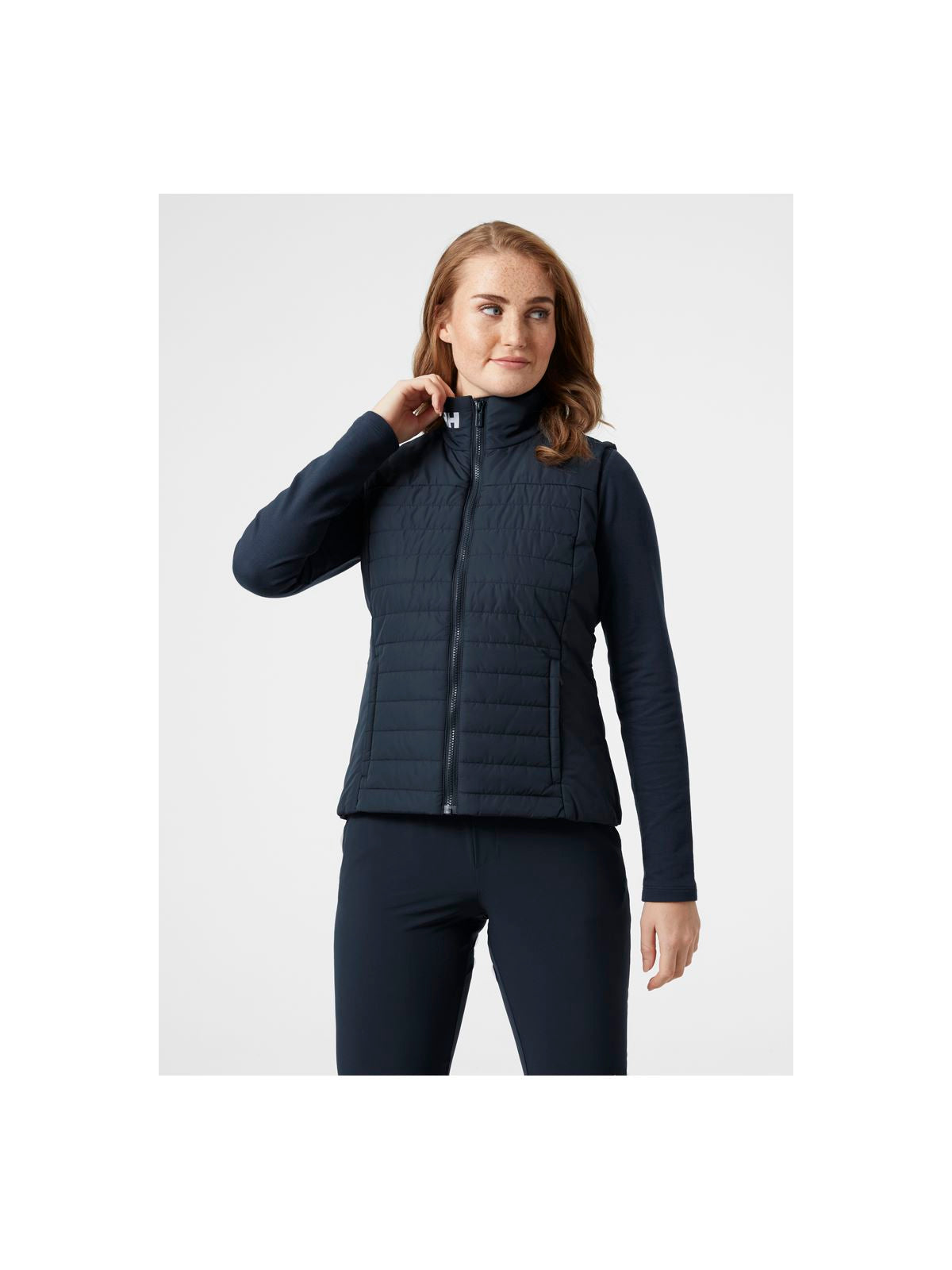 Kamizelka damska HELLY HANSEN W Crew Insulator Vest 2.0 Kolor granatowa