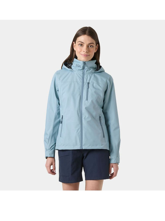 Kurtka damska żeglarska HELLY HANSEN W Crew Hooded Jacket 2.0 niebieska
