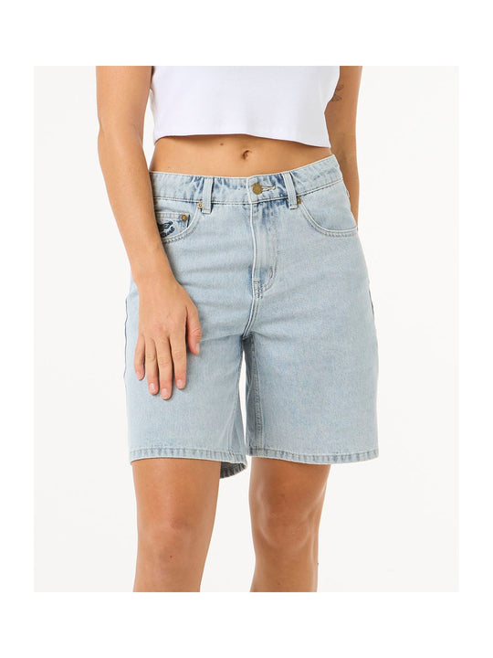 Szorty RIP CURL Aggie Relaxed Denim Short niebieski - Adventure Sports
