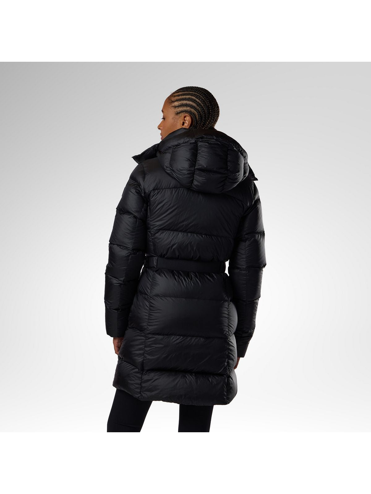 Parka damska ROSSIGNOL W Abel Belted Down Parka czarna