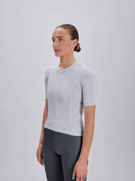 Koszulka rowerowa damska POC W's Cadence Jersey szara

