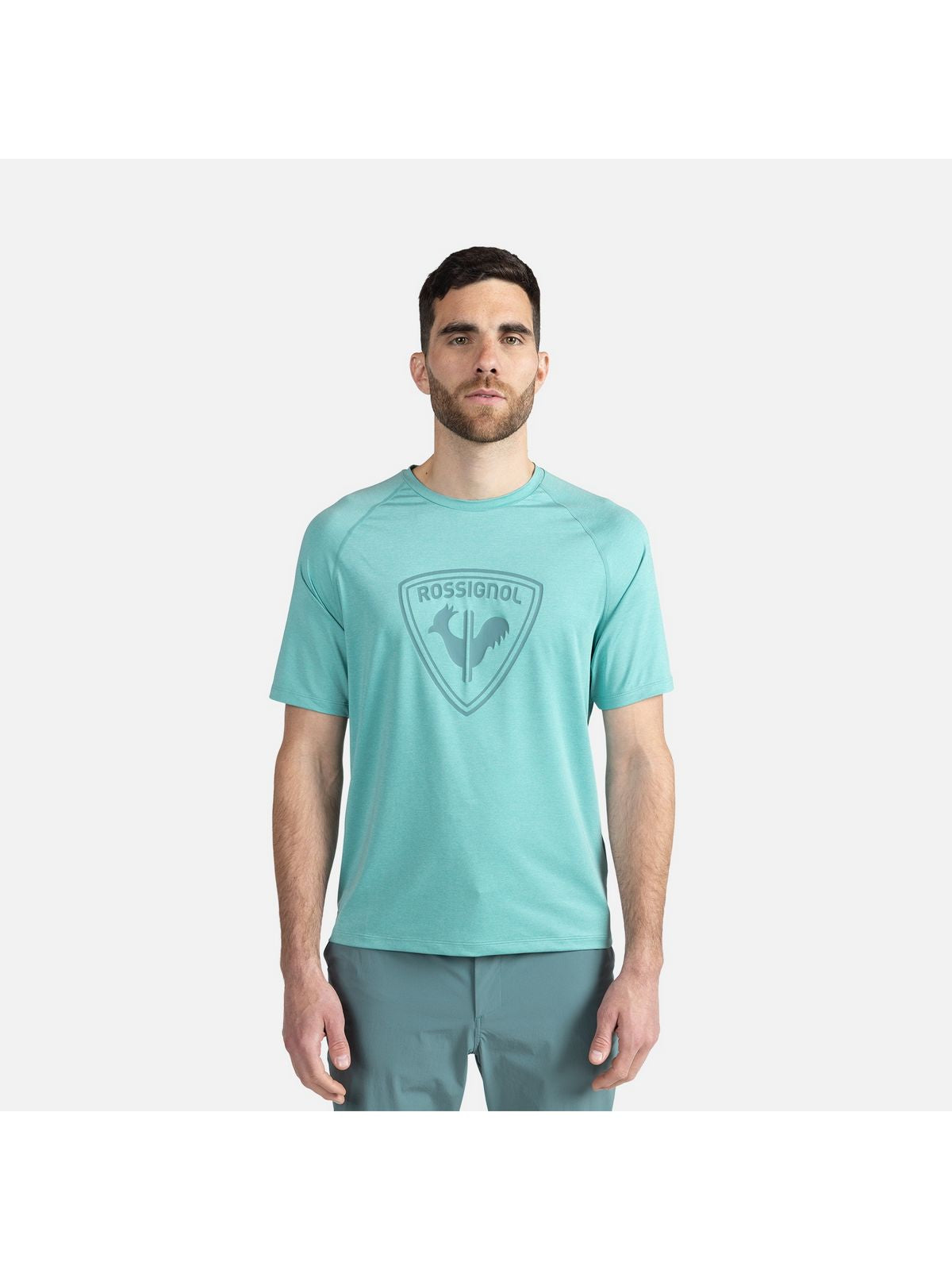Koszulka treningowa męska ROSSIGNOL Westweg Shield Tee niebieski - Adventure Sports